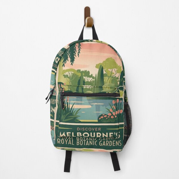 Item preview, Melbourne Vintage Travel Poster designed and sold by TravelerRat.