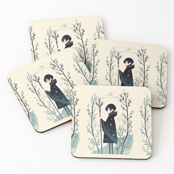 Item preview,  'Deep roots feel no frost' Anime tarot inspired card designed and sold by MendaciousMina.