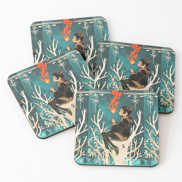Item preview,  'Deep roots feel no frost' Anime tarot inspired card designed and sold by MendaciousMina.
