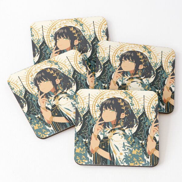 Aperçu de l'œuvre Carte inspirée du tarot de l'anime "Le Démon" créée et vendue par MendaciousMina.