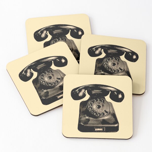 Item preview, retro phone, old dial phone designed and sold by suekieper.