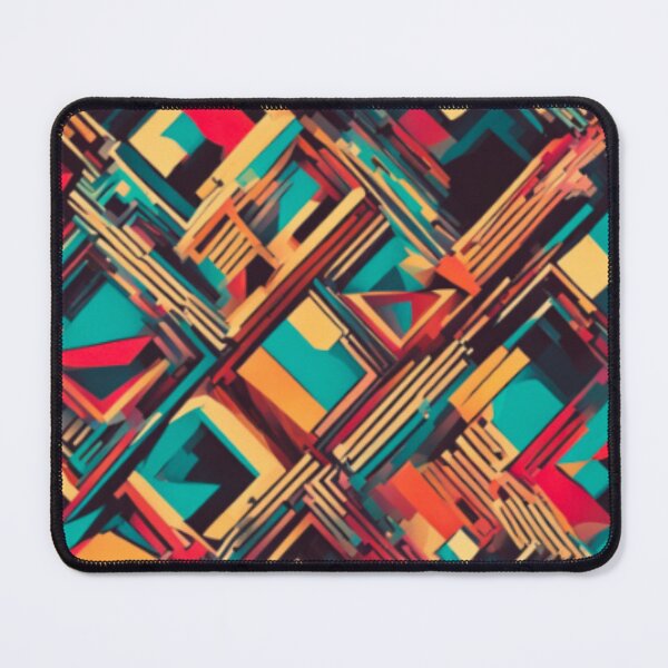 Item preview, Top geometric patterns one line new colorful strips striped art  designed and sold by Design Repo.
