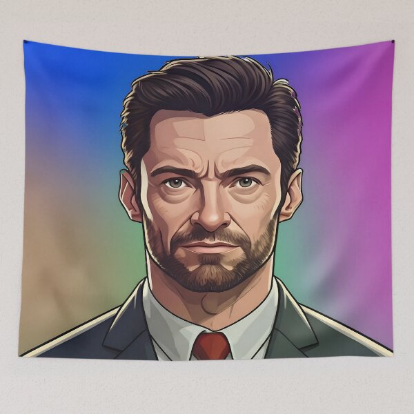 Item preview, Hugh Jackman Painting designed and sold by cmphotographs.