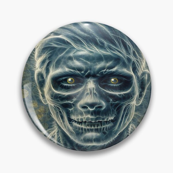 Item preview, Bare Bones, Fierce Soul: Eerie Skeletal Portrait  designed and sold by gleefulme.