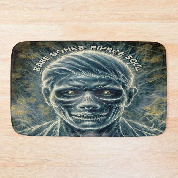 Item preview, Bare Bones, Fierce Soul: Eerie Skeletal Portrait  designed and sold by gleefulme.