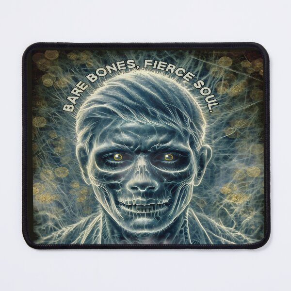 Item preview, Bare Bones, Fierce Soul: Eerie Skeletal Portrait  designed and sold by gleefulme.