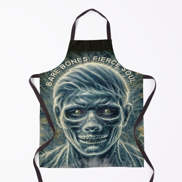 Item preview, Bare Bones, Fierce Soul: Eerie Skeletal Portrait designed and sold by gleefulme.