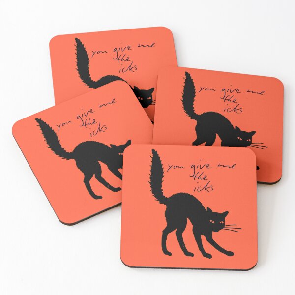 Item preview, You Give Me the Icks – Sassy Cat Design designed and sold by whereisOlga_.