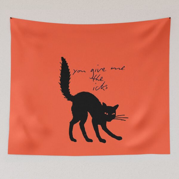 Item preview, You Give Me the Icks – Sassy Cat Design designed and sold by whereisOlga_.
