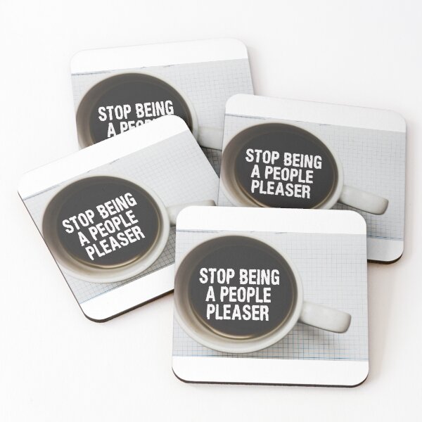 Item preview, Stop People Pleaser Coffee Meme – Inside Outside designed and sold by Earth Nature Creations.