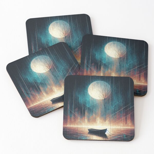 Item preview, midnight lake designed and sold by Wildlife and marine life.