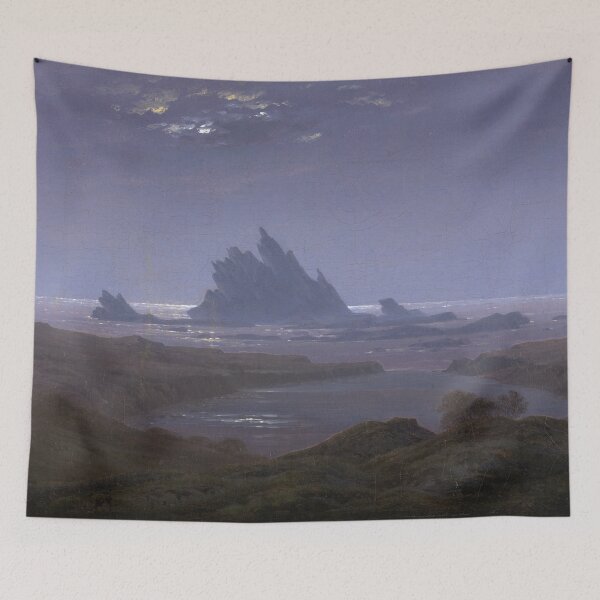 Item preview, Felsenriff am Meeresstrand designed and sold by Craphe.
