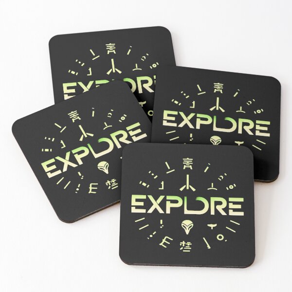 Item preview, Neon Nebula Cipher: Unraveling the Extraterrestrial Language designed and sold by SplashTastic.