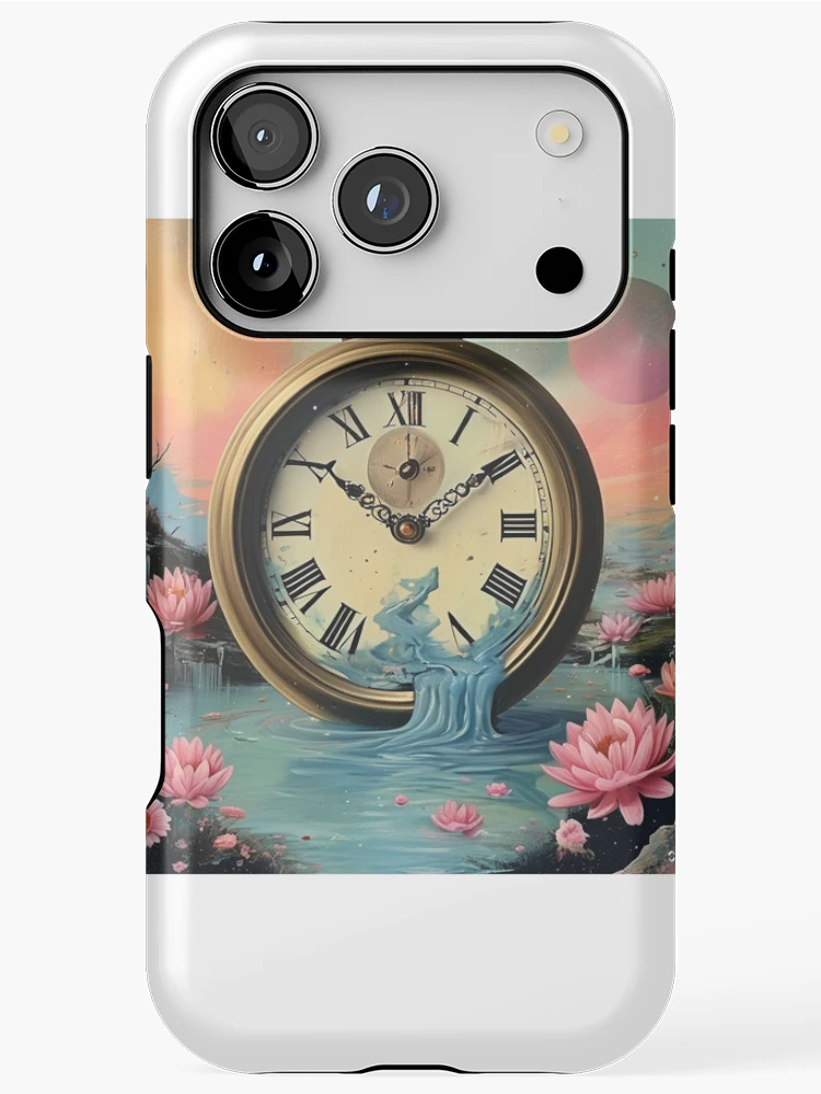 Thumbnail 1 of 4, iPhone Case, Temporal Distortion designed and sold by StickerShockAI.