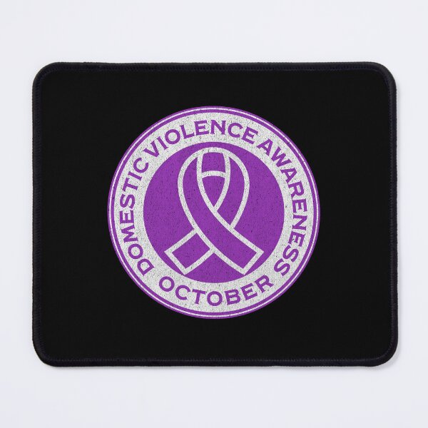 Item preview, Domestic Violence Awareness October Purple Ribbon Campaign designed and sold by chrisrivait.