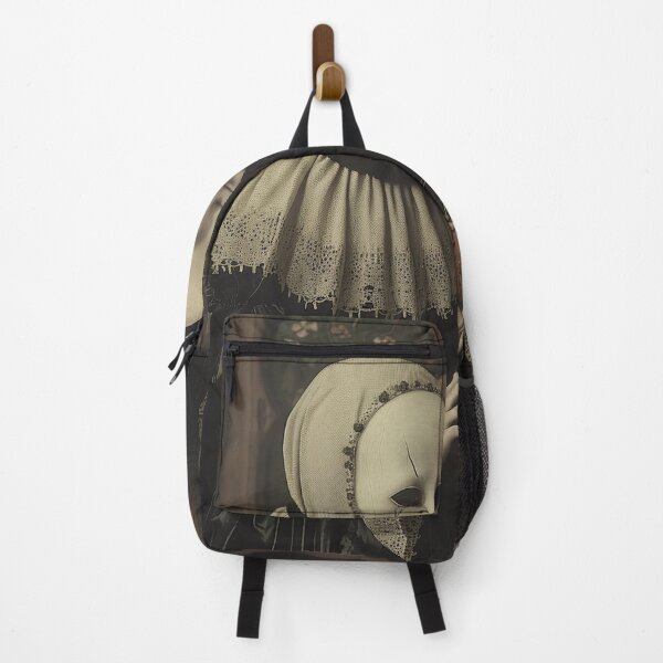 Item preview, Victorian Figures Holding a Pumpkin in a Haunted Portrait designed and sold by landletsy.