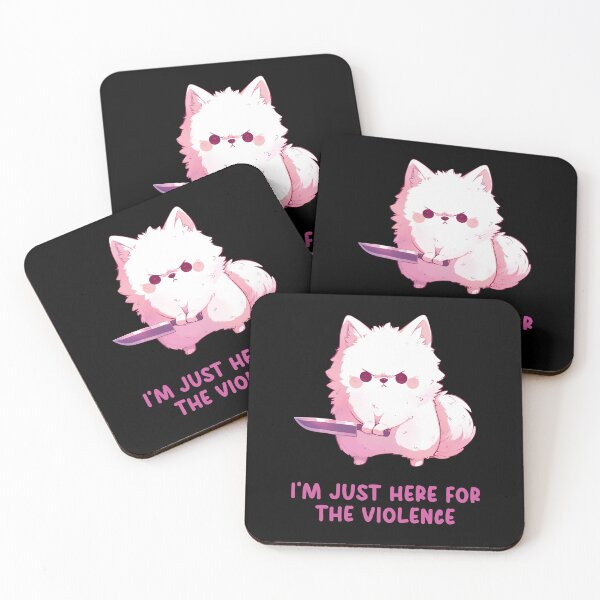 Item preview, I'm Just Here For The Violence - Dog designed and sold by aresmeris.