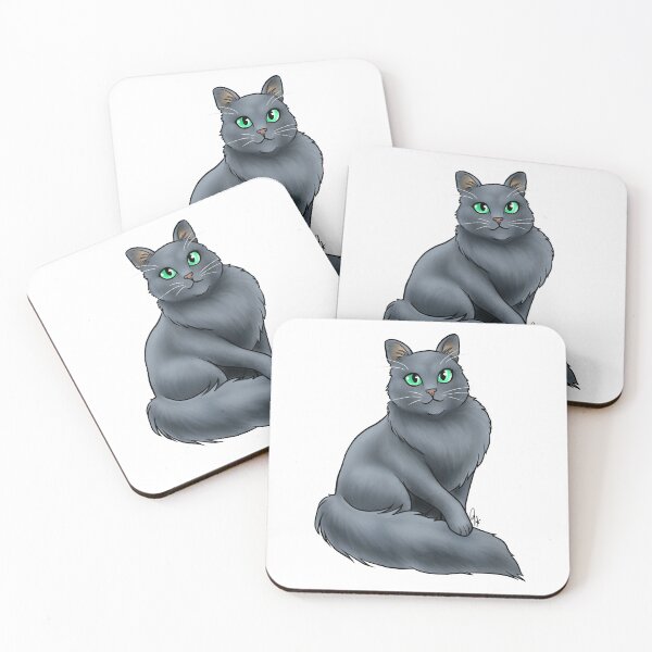 Item preview, Cat - Burmilla Longhair - Blue designed and sold by Jennifer Stolzer.