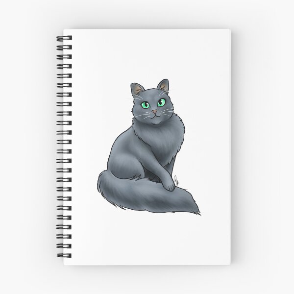 Item preview, Cat - Burmilla Longhair - Blue designed and sold by Jennifer Stolzer.