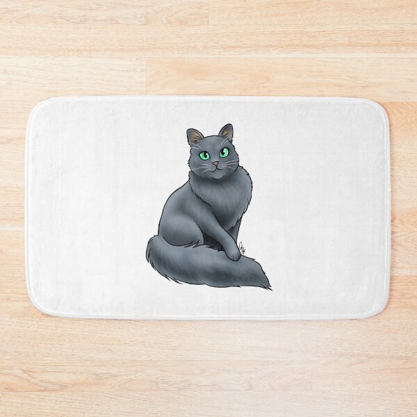 Item preview, Cat - Burmilla Longhair - Blue designed and sold by Jennifer Stolzer.
