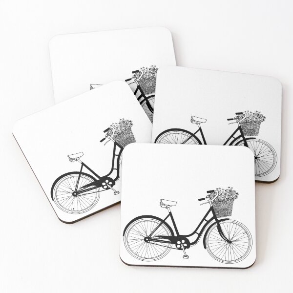 Item preview, Floral bicycle  designed and sold by NUAdesign.
