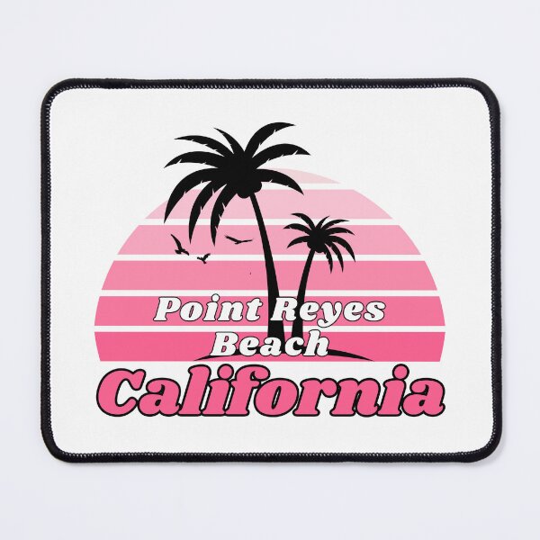 Item preview, Retro Cool Point Reyes Beach California Palm Tree at Sunset Souvenirs designed and sold by karmdaf.
