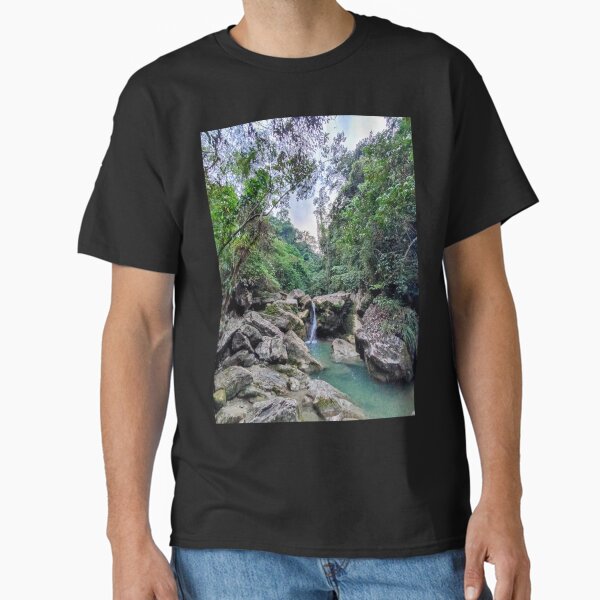 A little waterfall in the middle of the jungle Classic T-Shirt