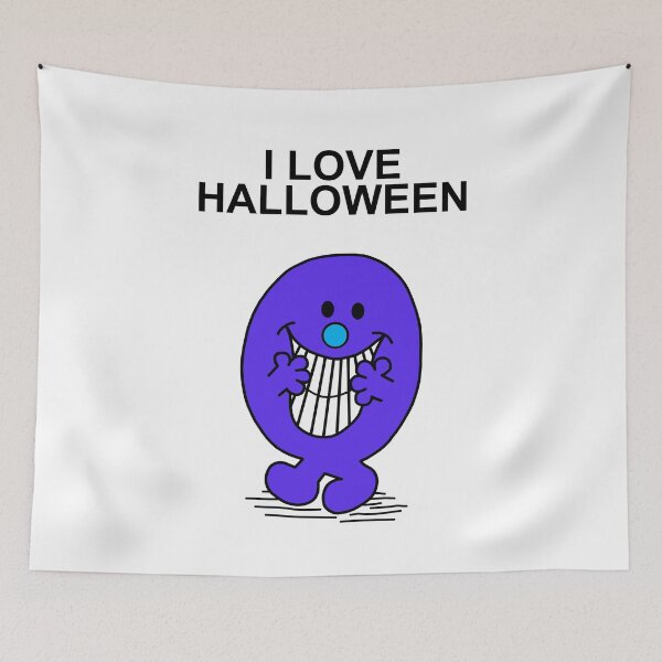 Item preview, Mr. Men I Love Halloween designed and sold by Scat the cat.