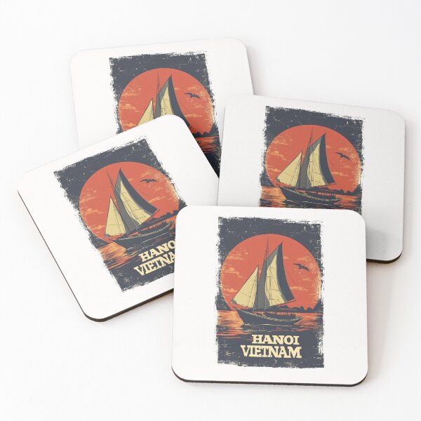 Item preview, A Vintage Travel Illustration of Hanoi - Vietnam  designed and sold by GoodOldVintage.