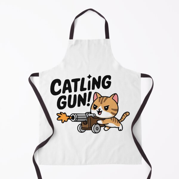 Item preview, Catling Gun! Cute Gatling Gun Cat designed and sold by PMCreative.
