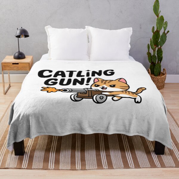 Item preview, Catling Gun! Cute Gatling Gun Cat designed and sold by PMCreative.