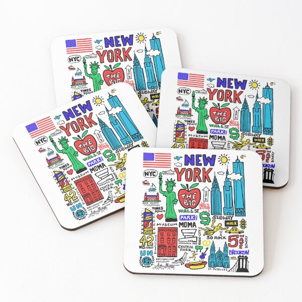 Item preview, New York City designed and sold by Traveldrawings.