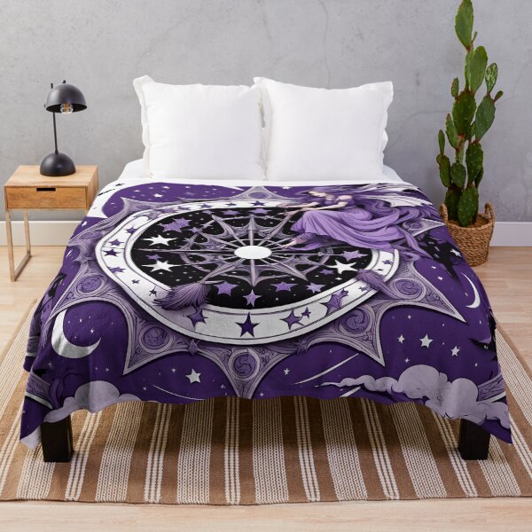 Item preview, Enchanted Witch's Moon Mandala designed and sold by MandalasShops.