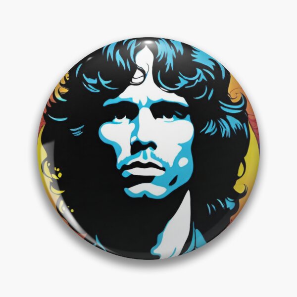 Item preview, Psychedelic Jim Morrison | The Doors | The American Poet designed and sold by TheAmericanPoet.