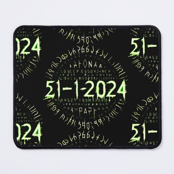 Item preview, Neon Prophecy of 31-1-2024: An Extraterrestrial Message designed and sold by SplashTastic.