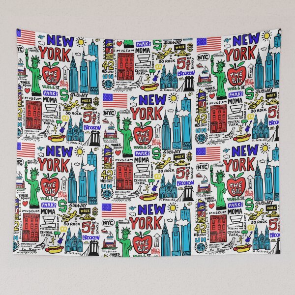 Item preview, New York City designed and sold by Traveldrawings.