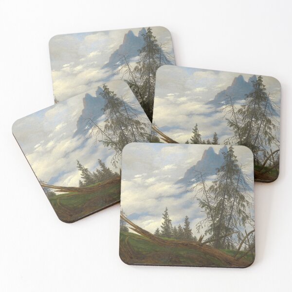Item preview, Mountain Peak with Drifting Clouds designed and sold by Craphe.