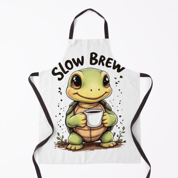 Item preview, Cute Turtle - Slow Brew designed and sold by SignumShop.