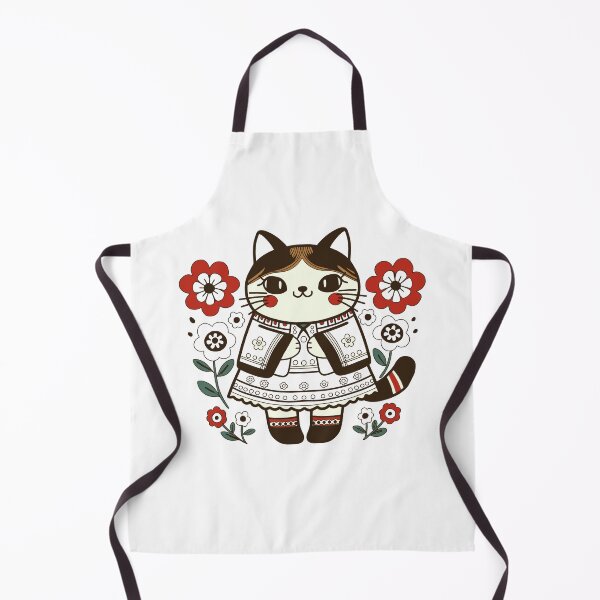 Item preview, KittyKat - Cute Girly Cat with Flowers designed and sold by KittyKatCats.
