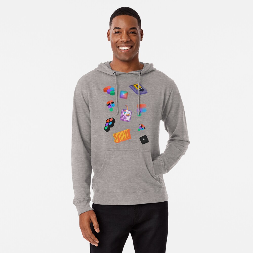Item preview, Lightweight Hoodie designed and sold by PoshPixel.