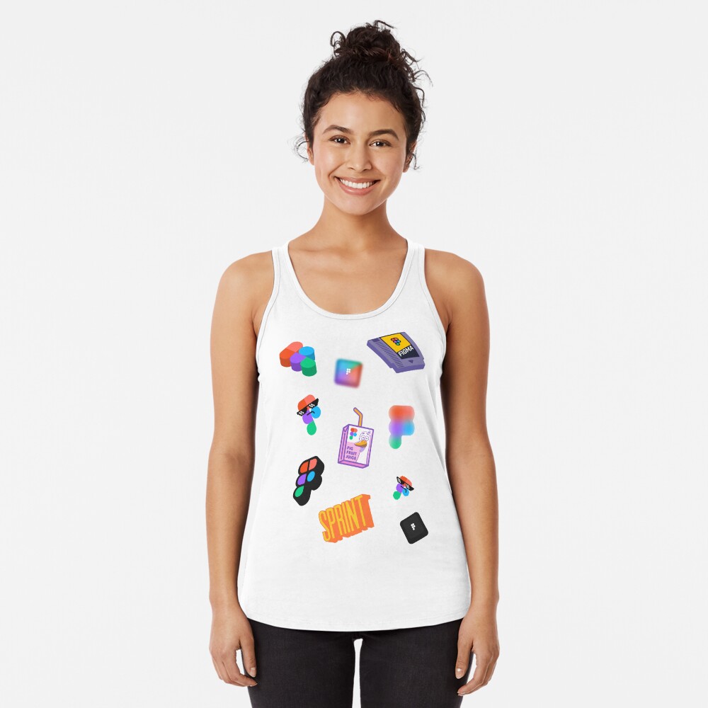 Item preview, Racerback Tank Top designed and sold by PoshPixel.