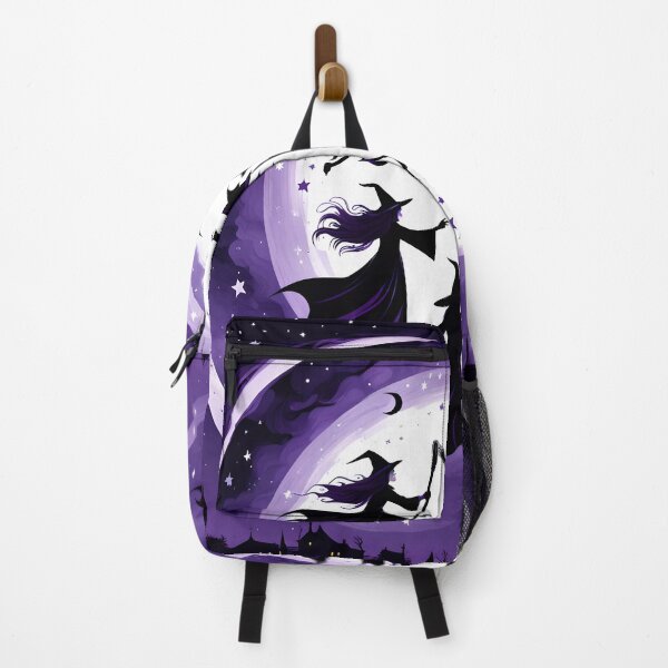 Item preview, Witches Flying Under the Enchanted Moon designed and sold by MandalasShops.