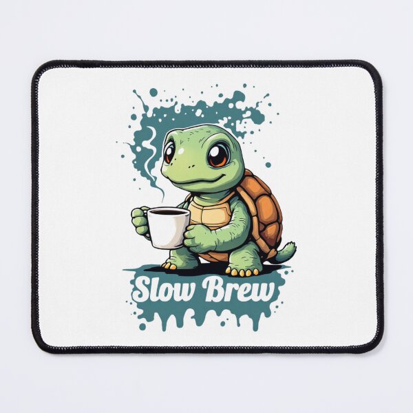 Item preview, Cute Turtle - Slow Brew designed and sold by SignumShop.