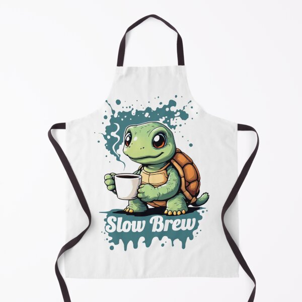 Item preview, Cute Turtle - Slow Brew designed and sold by SignumShop.