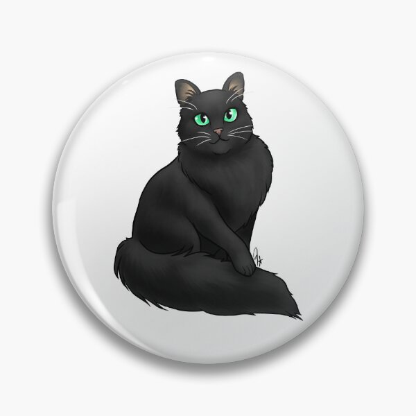 Item preview, Cat - Burmilla Longhair - Black designed and sold by Jennifer Stolzer.