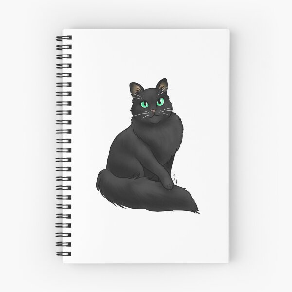 Item preview, Cat - Burmilla Longhair - Black designed and sold by Jennifer Stolzer.