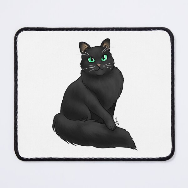 Item preview, Cat - Burmilla Longhair - Black designed and sold by Jennifer Stolzer.