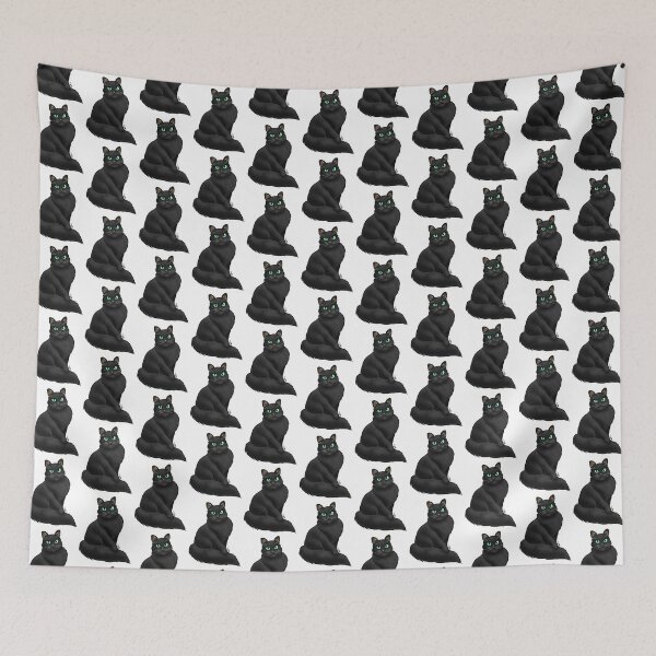 Item preview, Cat - Burmilla Longhair - Black designed and sold by Jennifer Stolzer.