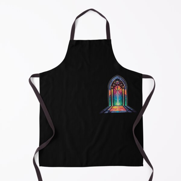 Item preview, Stainglass The Sword Retro Gothic Portal, designed and sold by VitrauxNoirs.