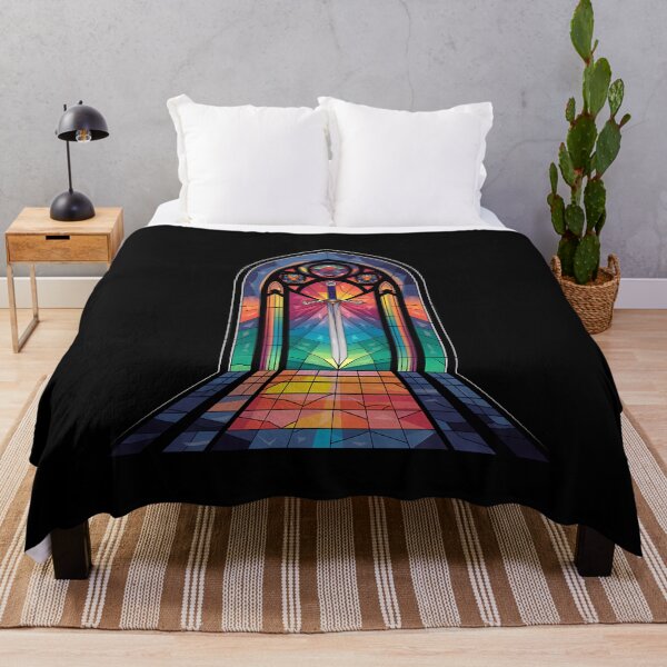 Item preview, Stainglass The Sword Retro Gothic Portal,  designed and sold by VitrauxNoirs.